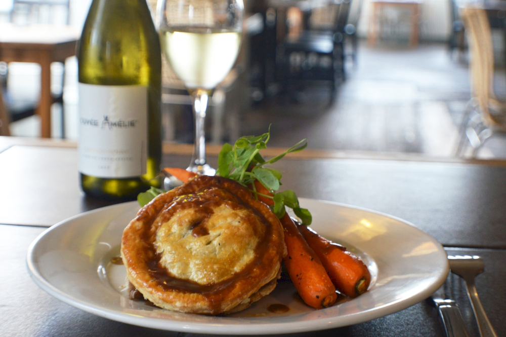Classic handmade pie and mash The BOARD INN